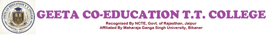 GEETA CO-EDUCATION T. T. COLLEGE